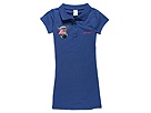 Ed Hardy Kids - Polo Dress (Little Kids/Big Kids) (Navy) - Apparel
