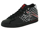 Ecko Unltd - Cage (Black Leather/Grey & Red Trim) - Footwear