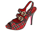 Betsey Johnson - Cade (Red Plaid) - Footwear