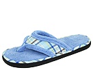 Acorn - Plaid Thong (French Blue Plaid) - Footwear