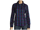 6pm.com is proud to offer the Roxy - Sweetie L/S Button Up (Blue Print) - Apparel: Oh Sweetie! You