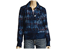 Roxy - Bleachers Fleece Jacket (Ombre Blue) - Apparel