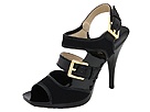MICHAEL Michael Kors - Upton Sandal (Black Stretch) - Footwear