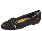 Annie - Melissa (Black Nubuck/Leopard)