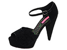 Betsey Johnson - Kazan (Black Suede) - Footwear