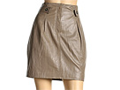 Robert Rodriguez - Leather Skirt (Clay) - Apparel