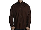 Sean John - L/S Classic Frech Cuff Shirt (Coffee Bean) - Apparel