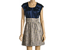 ABS Allen Schwartz - Scoop Neck Twined Dress (Navy)