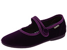 Cienta Shoes - 500-75 (Toddler/Youth) (Purple Velour)