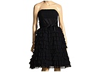 Betsey Johnson - Heartbreaker Chiffon Dress (Black) - Apparel