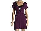 BCBGeneration - Asymmetrical Sequin Dress (Boysenberry) - Apparel