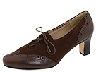 Fitzwell - Ophelia (Brown Suede/Brown Kid)