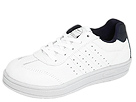Bibi COL-04 (Toddler/Youth) (White Leather)