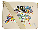 Ed Hardy - Road Trip Praia Messenger Bag (Beige) - Bags and Luggage
