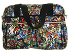 Ed Hardy - City Burner Bright Carry On (Black) - Bags and Luggage