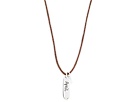 Jessica Elliot - What's Your Month? Cord Necklace (Silver-Apr) - Jewelry