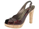 Stuart Weitzman - Nusling (Cognac Tataruga Patent) - Footwear