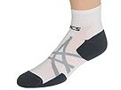 ASICS - Nimbus II Quarter 3-Pair Pack (White/White)
