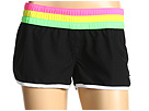 6pm.com is proud to offer the Roxy - Tavarua Boardshort 09 (Black) - Apparel: Stay ultra smooth while looking ultra hot in the Roxy Tavarua Boardshort. ; Multicolored elastic waistband for easy-on and -off. ; Flat front and back with contrast piping. ; Ba