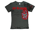 Ed Hardy Kids - Lucky Tee (Little Kids/Big Kids) (Black) - Apparel