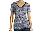 Allen Allen - Burnout V-Neck Tee (Dark Grey)
