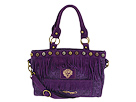 Ed Hardy - Bohemian Rhapsody Filina Zip Top Shoulder (Purple) - Bags and Luggage