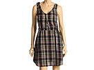 6pm.com is proud to offer the Quiksilver - Sweet Thing Tank Dress (Blacksmith) - Apparel: You will look like a delectable tempting treat! Adorn the delicious Quiksilver Sweet Thing Tank dress. ; V-neck tank dress. ; Plaid design pops with pink accents. ; 