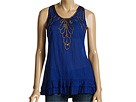 Free People - Heavy Metal Top (Cobalt) - Apparel
