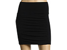 Free People Clothing Free People - High Waisted Scrunchy Skirt (Black) - Apparel