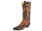 Lucchese - GA9755 5/4 (Tan Mad Dog Goat/Peck Wing Tip) - Footwear