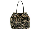 B. Makowsky - Nairobi Large Tote (Tan Zebra) - Bags and Luggage