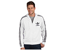 adidas Originals - Flock Track Top Hoodie (White/Black)