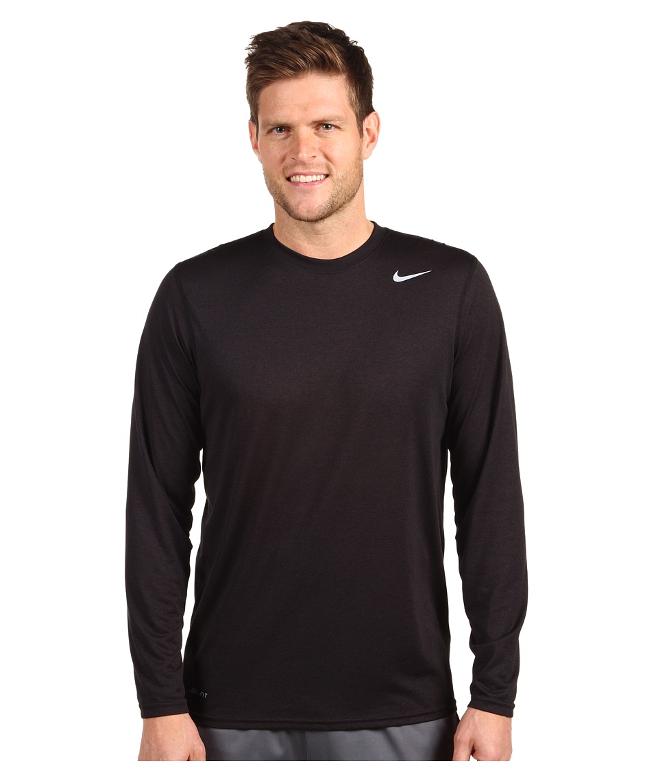 nike legend long sleeve poly top