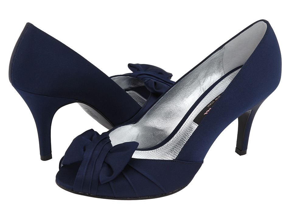 Nina Forbes (New Navy Luster Satin) Women