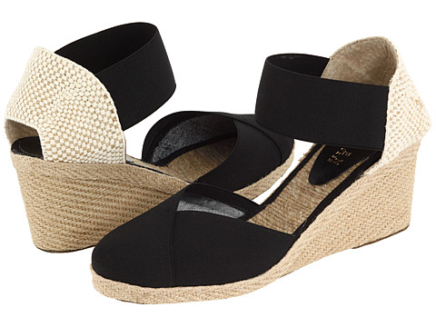 UPC 885019613300 product image for LAUREN by Ralph Lauren Charla (Black) Women's Wedge Shoes | upcitemdb.com