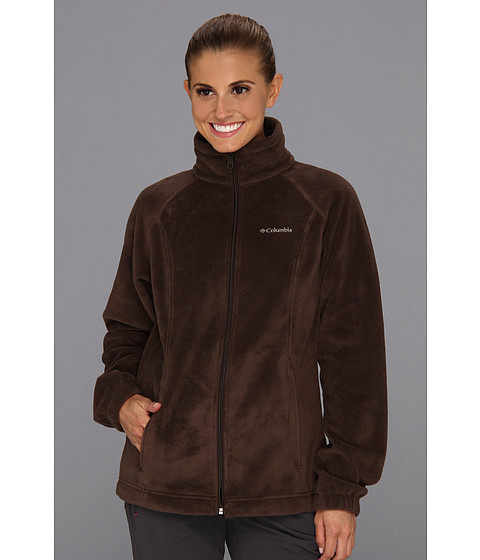 brown columbia fleece jacket womens