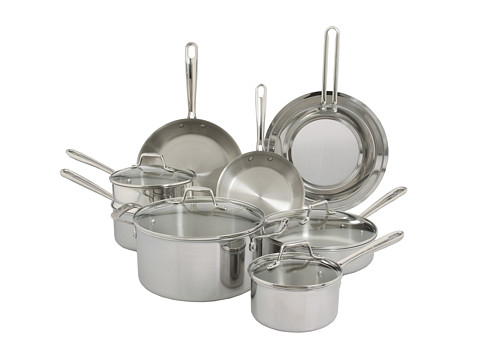 UPC 011644893903 product image for Emeril Pro-Clad 12-Piece Set (Stainless Steel) Individual Pieces Cookware | upcitemdb.com