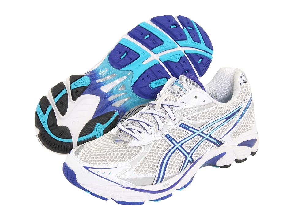 ASICS - GT-2160 (White/Electric Blue/Lightning) Women