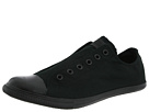 Converse - Chuck Taylor All Star Seasonal Slip Ox (Black/Black) - Footwear