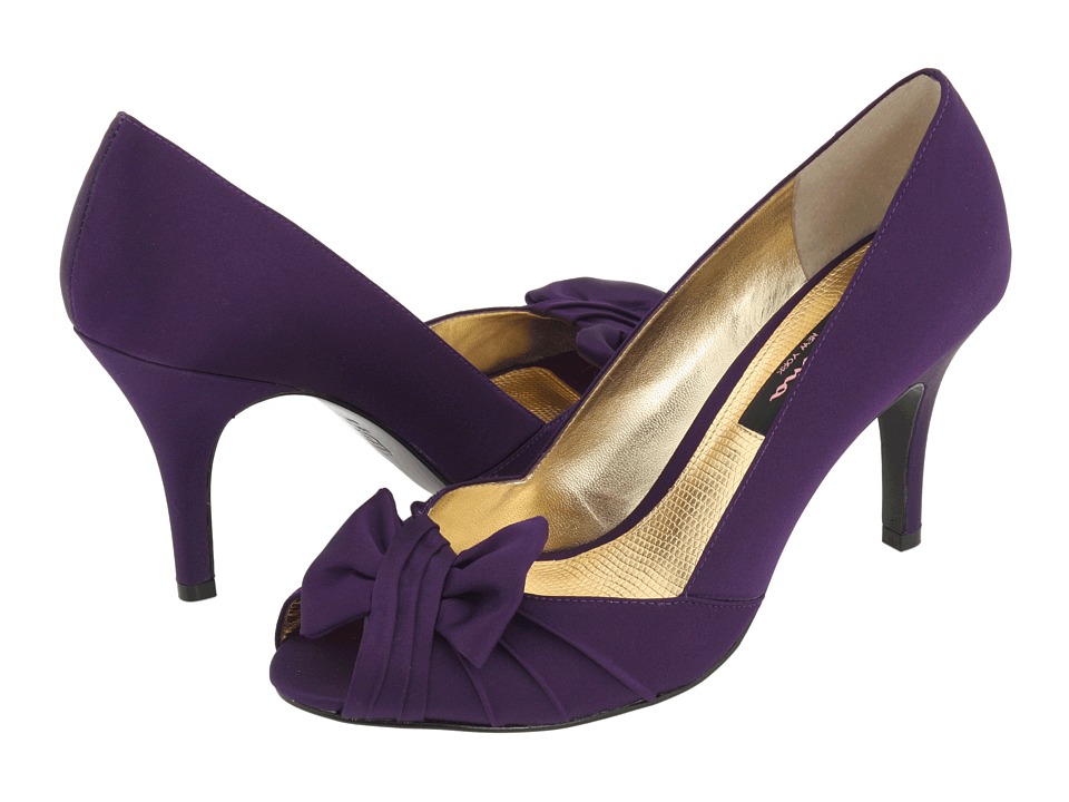 Nina Forbes (Grape Luster Satin) Women