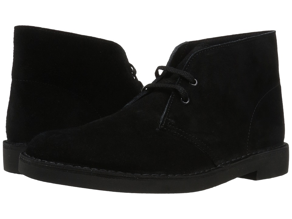 Clarks Bushacre II (Black Suede) Men