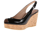 Stuart Weitzman - Jean (Black Patent) - Footwear