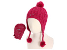 Nike Kids - Cable Knit Set (Infant/Toddler) (Wineberry)