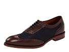 Allen-Edmonds - Strawfut (Brown Calf/Navy Mesh) - Footwear