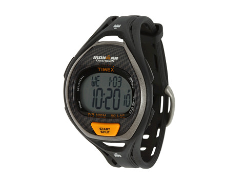 UPC 753048353248 product image for Timex Ironman Sleek 50-Lap Full-Size (Black/Orange) Sport Watches | upcitemdb.com