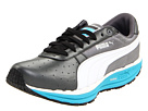 PUMA - BodyTrain LS Sheen Women's (Black/White/Hawaiian Ocean)
