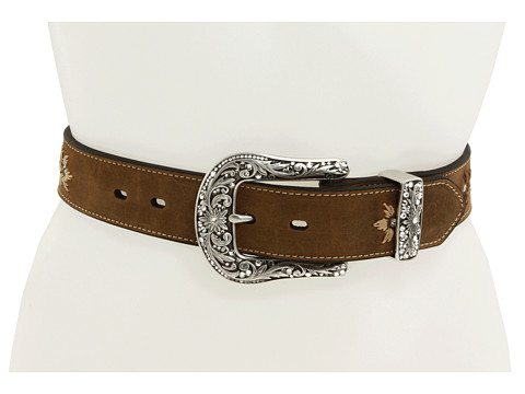 UPC 701340247512 product image for M&F Western Embroidered Flower (Brown) Women's Belts | upcitemdb.com