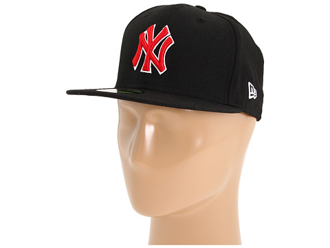 UPC 883233619887 product image for New Era 59FIFTY New York Yankees (Black/Scarlet/White) Caps | upcitemdb.com