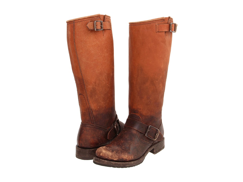 Frye Veronica Slouch (Cognac Stone Wash) Women