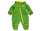 The North Face Kids - Insulated Toasty Toes Zip Front Bunting (Infant) (Scottish Moss Green)
